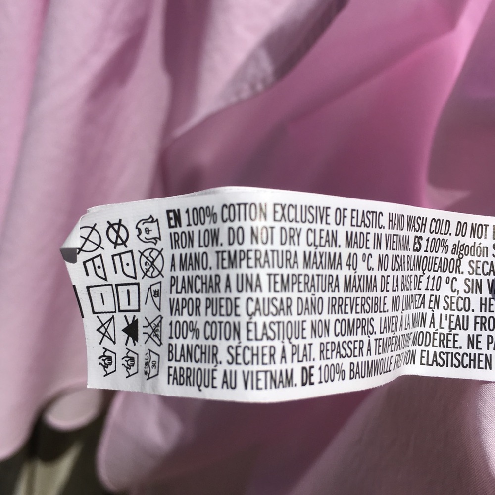 NWT Forever 21 Off Shoulder Top Cotton Pink S - Picture 12 of 13